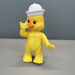 Easter Unlimited Thumb Sucking Yellow Duck Sailor Vinyl Vintage